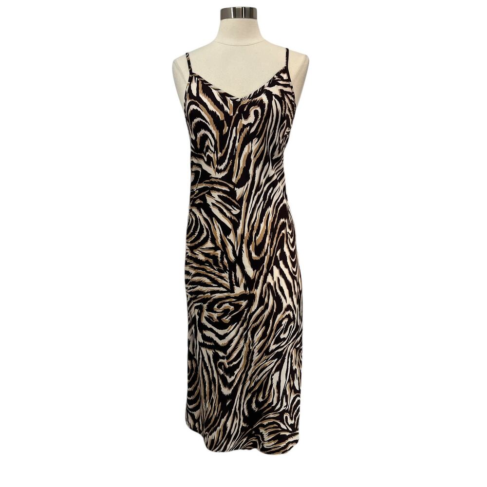 VICI Design Silky Long Slip Dress SZ Small